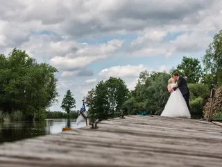 Romantischer geht´s nicht: Hochzeit im Restaurant Wümmeblick in Lilienthal