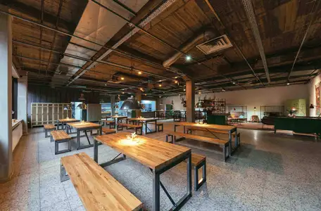 Inhouse Restaurant in der Schokoladenfabrik