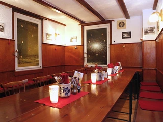 Frankfurt Homburger Hof Alte Stube Raumansicht 