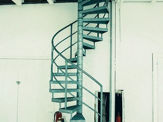 Hamburg Theater Marzipanfabrik WhiteHall Wendeltreppe