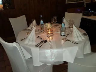 Festliche Tischdekoration zur Hochzeit, Restaurant Wümmeblick Lilienthal