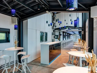 Die Werkbar des Kulturwerks bietet sich hervorragend für Stehempfänge an ©Stadtpark Norderstedt GmbH