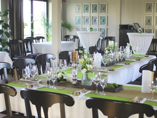 Tischdekoration Feiern im Schwalbennest Restaurant Tietjens Hütte Osterholz-Scharmbeck