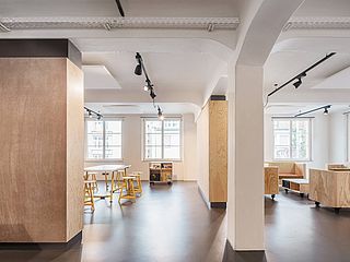 Die iD-Werkstatt der GfG Stuttgart kann für verschiedene Veranstaltungen von Design Thinking bis Get-Together eingesetzt werden
