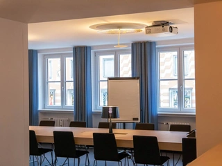 Viel Platz für viele neue Ideen und Umsetzungen bietet die Conference Area in München